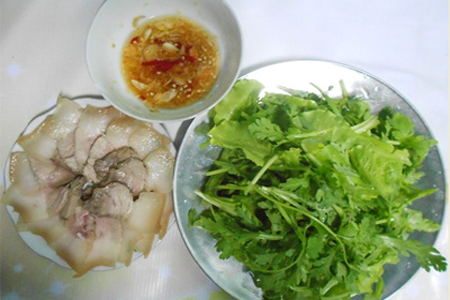 Thịt heo ngâm nước mắm