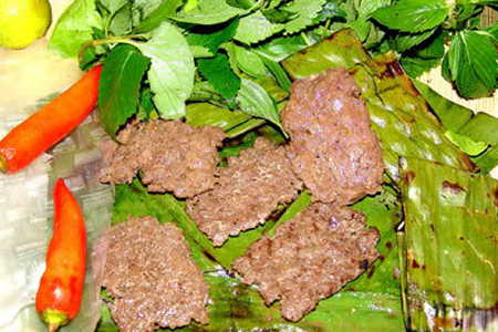 Bò nướng củ nén