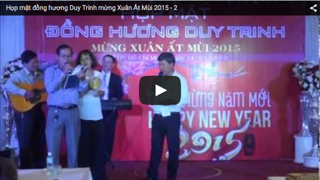 Video clip Họp mặt Hội đồng hương Duy Trinh - Tân niên 2015
