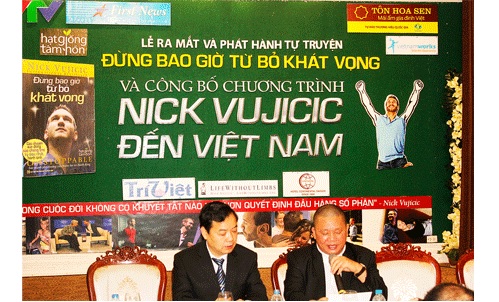 Tập đoàn Hoa Sen đưa Nick đến Việt Nam