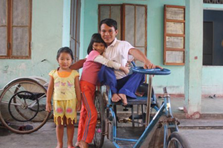 Lớp học của thầy giáo khuyết tật